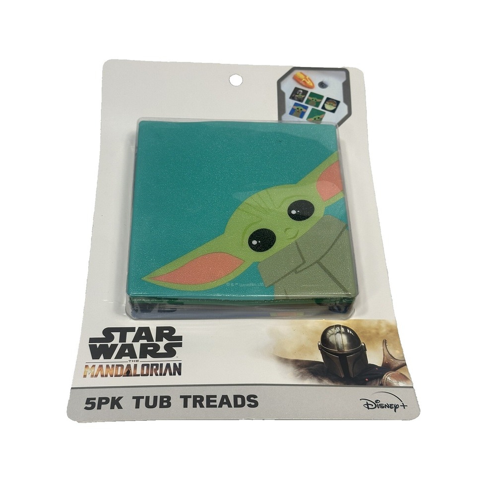 5 pack bath tub threads non slip kids accessories star wars‎